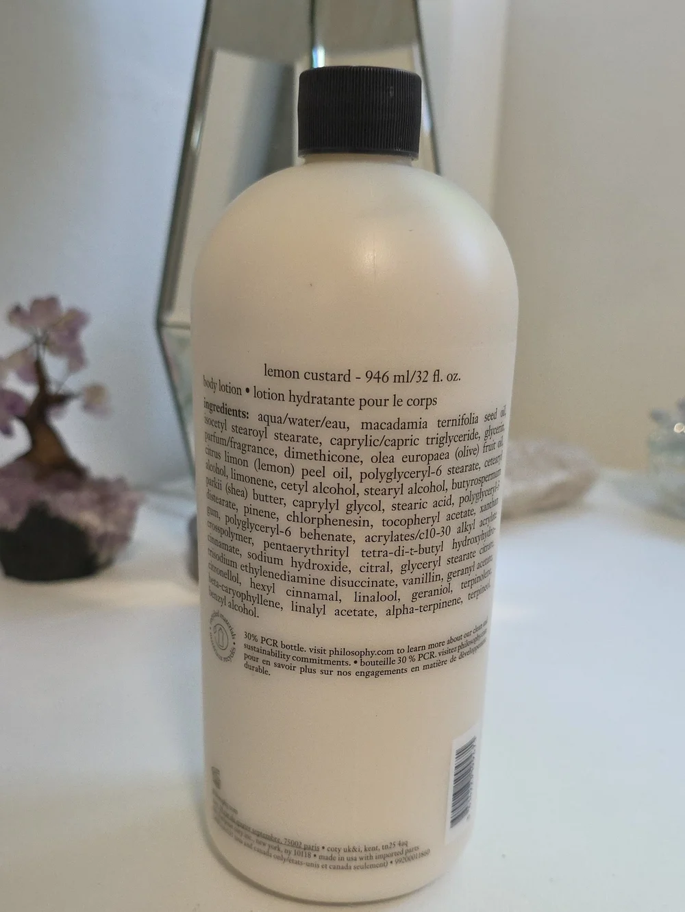 NEW Philosophy Lemon Custard Body Lotion 32 oz.